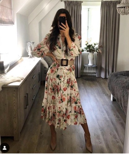 Abito zara stampa floreale - abito,