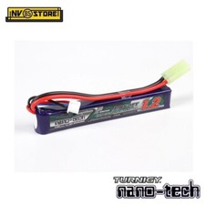 Batteria Lipo TURNIGY NANO TECH 7,4 1200 mAh 25-50 C Tamiya per Fucile Softair A