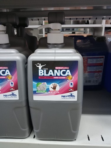Crema lavamani linea blanca - crema,