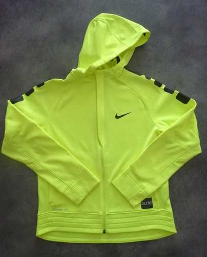 Gilet capuche nike jaune - gilet,