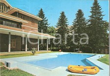 1971 CAVE (RM) Villa Santino Boccuccia - Piscina e canotto *Cartolina FG VG