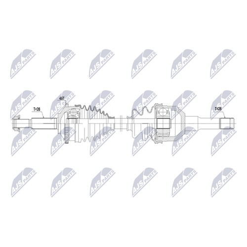 Albero motore nty asse - albero,