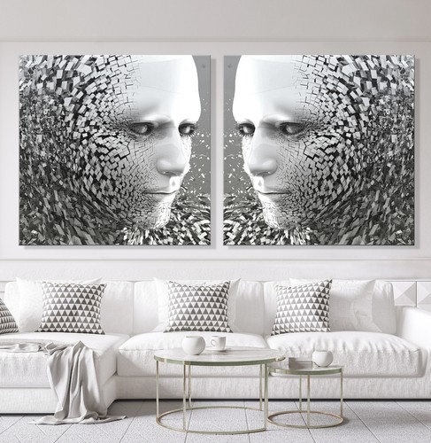 Astratto immagine tela nero - immagine,