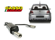 Doppio Scarico Sportivo replica R32 Marmitta Duplex Golf 4 1.6 1.8 1.9 2.0 ASSO