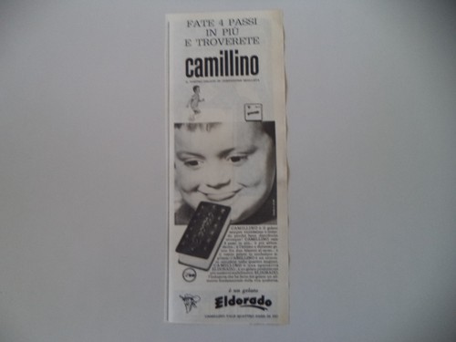 Advertising pubblicità 1963 - advertising,