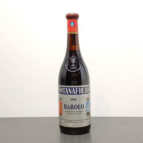 Barolo fontanafredda 1981 - barolo,