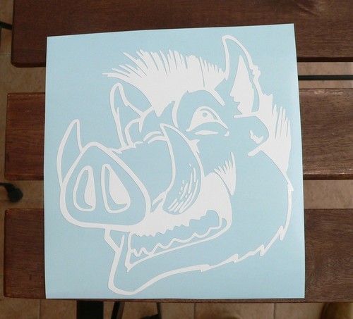 Adesivo maiale hog sticker - adesivo,