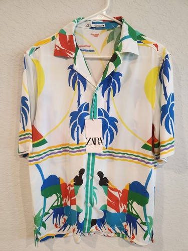 Zara men tropical print - zara,