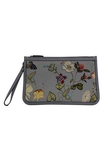 Gucci pouch flora canvas blu - flora,