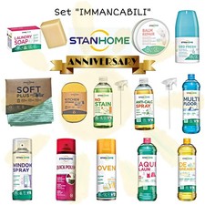 Set STANHOME: AQUILAUN,DEGREASER,NO STAIN,OVEN,DEO FRESH,BALM REPAIR, MULTIFL...
