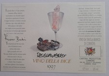 ETICHETTA VINO DELLA PACE 1997