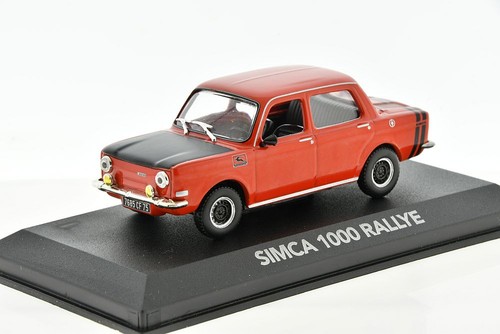 Simca 1000 rally rosso - simca,