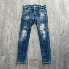 Jeans uomo Dsquared2 vernice