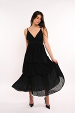 Abito donna con balze Dixie