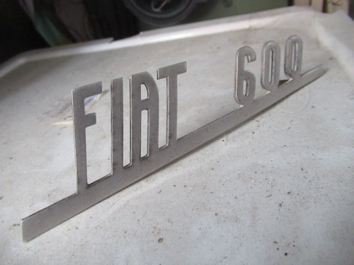 Fiat 600 scritta - fiat, logo