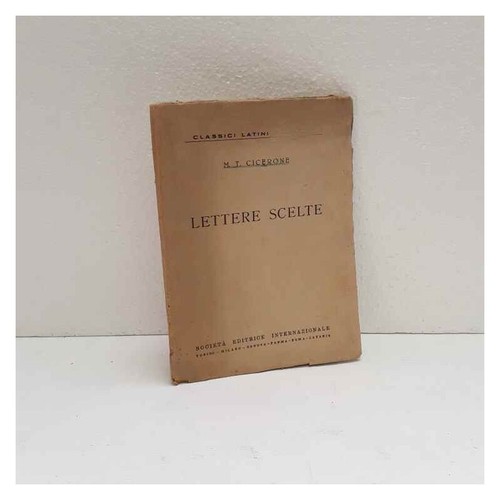 Lettere scelte cicerone - lettere,
