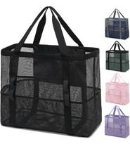 Bolsa de playa de malla, bolsa