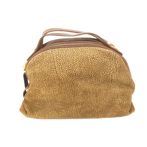 Borbonese italy handbag brown - handbag,