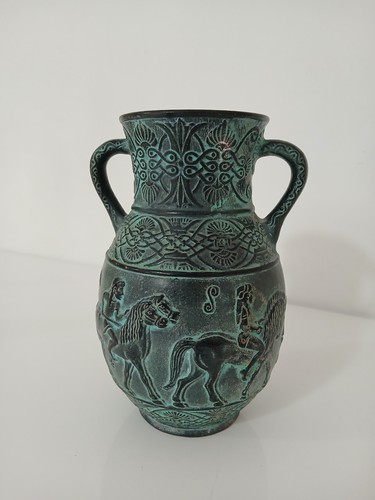 Vaso anfora terracotta a - terracotta,