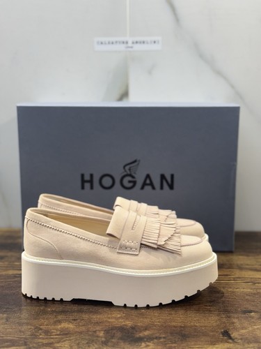 Hogan mocassino h355 suede - hogan,