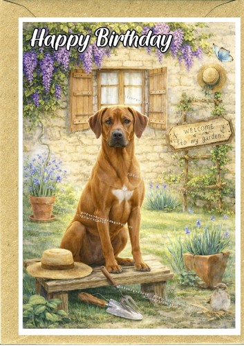 Biglietto compleanno cane