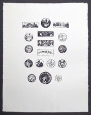 Edvard Munch litografia 1972