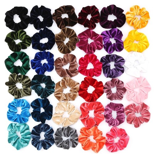 Velluto capelli scrunchies - capelli,