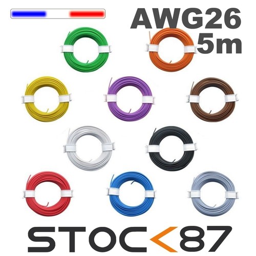 Awg26 fil de - , câblage