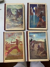 Cooper 4 Libri L’ultimo Dei Moicani, Il Battitore,Ammazzafiere Calza Di C. 1943