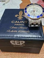 CAUNY PRIMA OVERSIZE CRONO C.E.P. XII° Anniv. Ed. Limited (full set) Swiss
