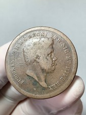 r62_283) NAPOLI Ferdinando II (1830-1859) 10 Tornesi 1840 circolato