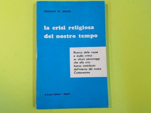Crisi religiosa del nostro - la,