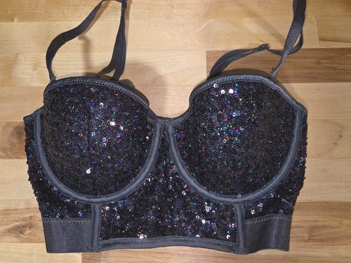 Reggiseno corsetto paillettes
