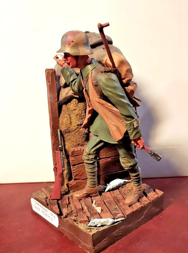 Diorama soldatino tedesco - soldatino, in