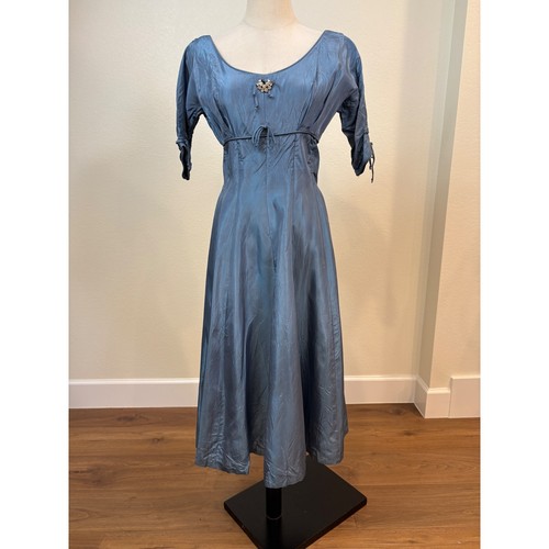 Abito vintage anni blu - abito, 50