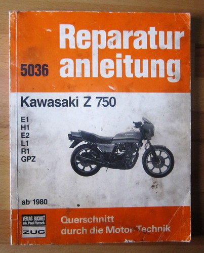 Kawasaki z750 dall anno 1980 - kawasaki,