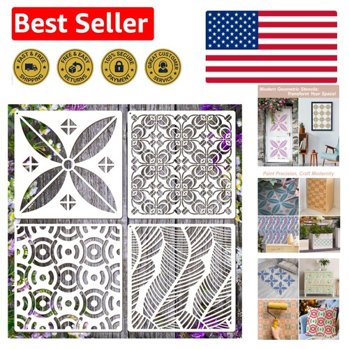 Stencil geometrici - 4,