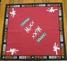Foulard Bandana VASCO Rossi Tour BUONI O CATTIVI Campari mix Official Fan Cm 60