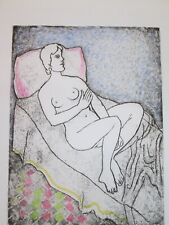 FRANCO GENTILINI ACQUATINTA PROVA STAMPA ORIGINALE NON FIRMATA FAENZA ROMAGNA C9