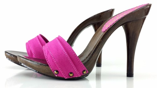 Zoccoli donna con tacco - zoccoli, 12