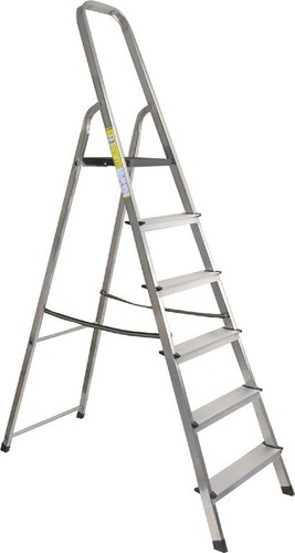 Scala domestica alluminio 6 - ,