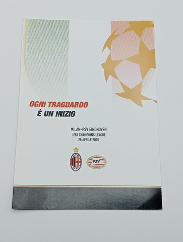 Menu ufficiale milan psv - menu',