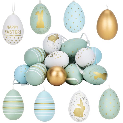 Uova pasqua in plastica - uova,