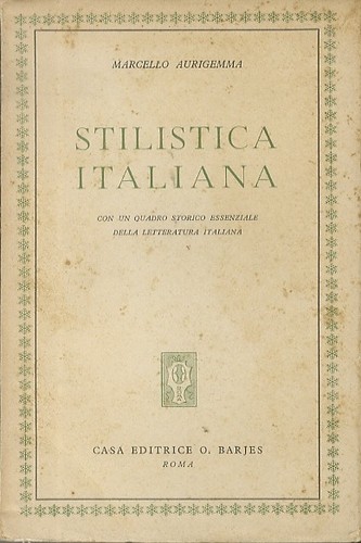 Stilistica italiana con - stilistica, italiana: