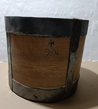 Antico Siciliano Staio Munniddru Unità di Misura Agricola Palermo Legno E Ferro