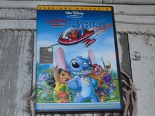 " LEROY & STITCH " DVD DISNEY OLOGRAMMA RETTANGOLARE - VERSIONE NOLEGGIO
