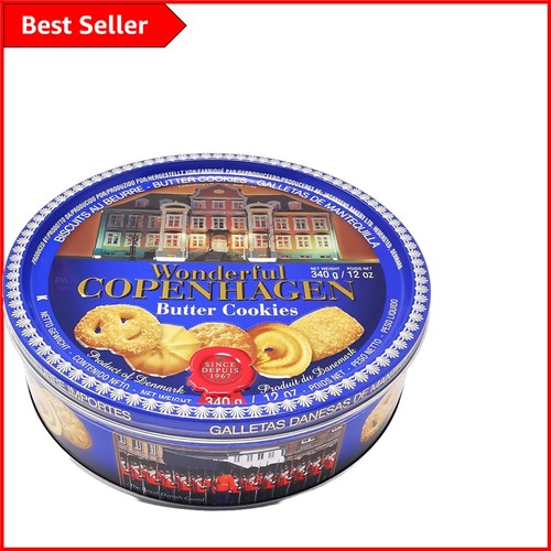 Danish butter cookies - danish, 340g