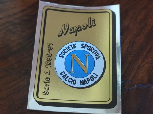 Figurina scudetto napoli - figurina,