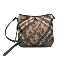 Borsa a tracolla BURBERRY a quadri con stampa stella