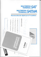 2000 - LIBRO ISTRUZIONI PER DECODER STREAM MULTIMEDIA TERMINAL SAT.MA ITALTEL